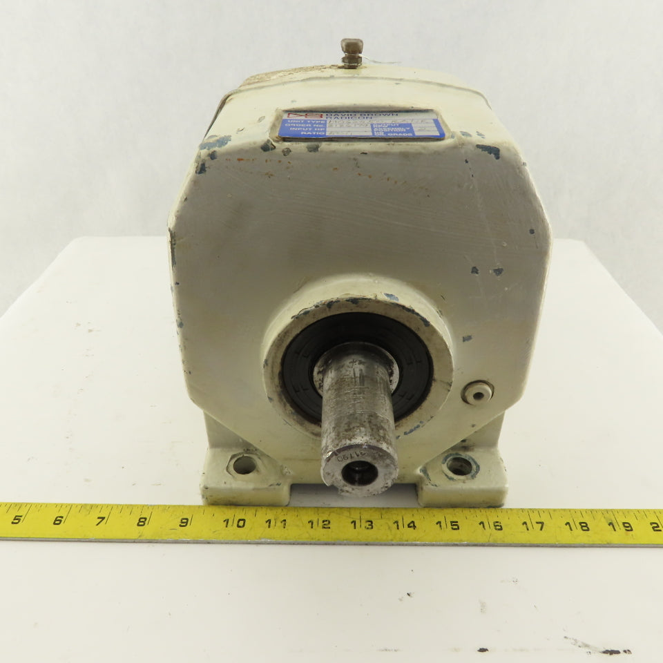 Radicon M062050BANR 50:1 Ratio 35RPM Output 182C Frame Gear Reducer