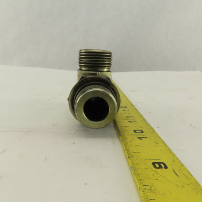 12MFFOR-12MB 1-1/16-12 (-12) O-Ring Boss x 1-3/16-12(-14) O-Ring Face Elbow 90°