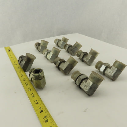 12MFFOR-12MB 1-1/16-12 (-12) O-Ring Boss x 1-3/16-12(-14) O-Ring Face Elbow 90°