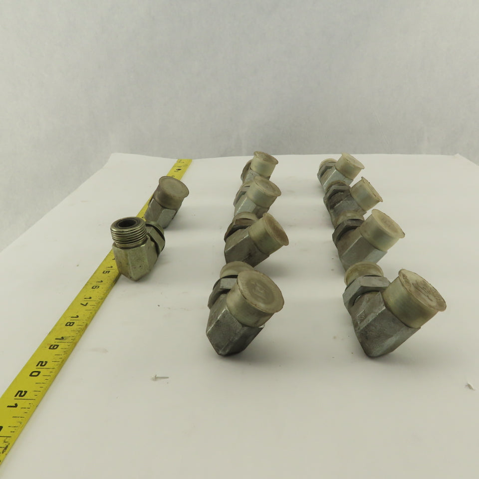 12MFFOR-12MB 1-1/16-12 (-12) O-Ring Boss x 1-3/16-12(-14) O-Ring Face Elbow 90°