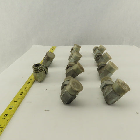 12MFFOR-12MB 1-1/16-12 (-12) O-Ring Boss x 1-3/16-12(-14) O-Ring Face Elbow 90°