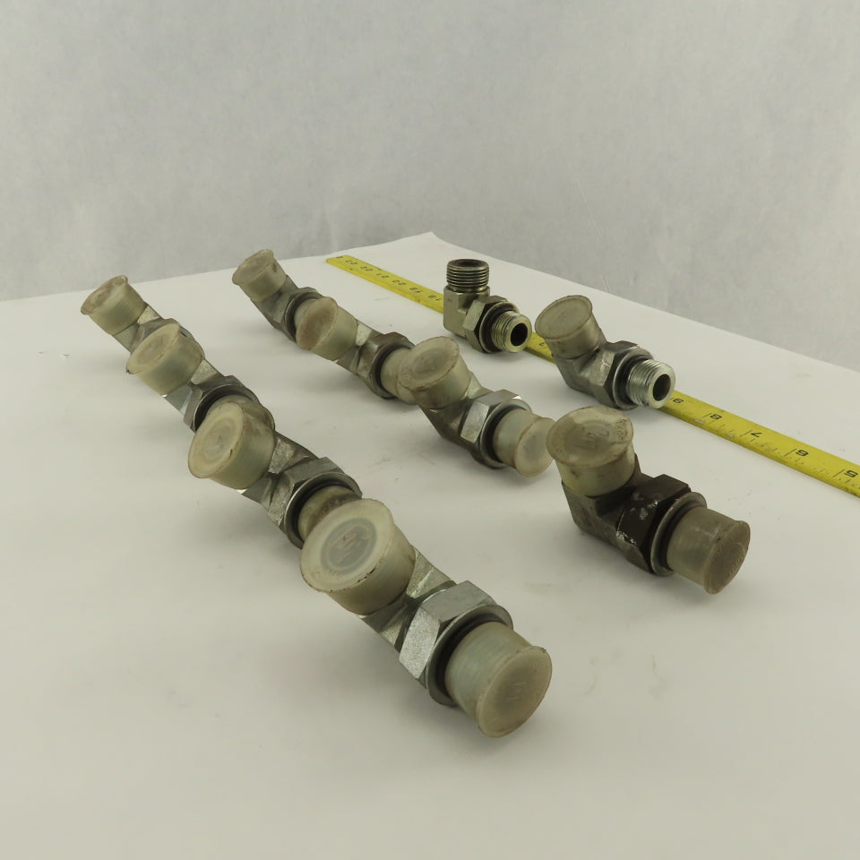 12MFFOR-12MB 1-1/16-12 (-12) O-Ring Boss x 1-3/16-12(-14) O-Ring Face Elbow 90°
