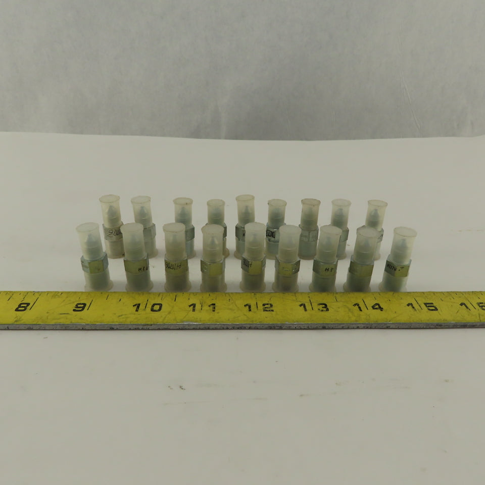 1/8-28 (-2) Male x 5/16-24 Flared Male Hydraulic Adapter Lot Of 18
