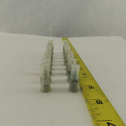 1/8-28 (-2) Male x 5/16-24 Flared Male Hydraulic Adapter Lot Of 18