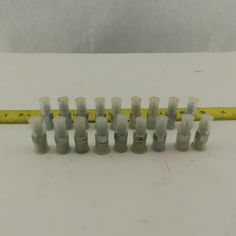 1/8-28 (-2) Male x 5/16-24 Flared Male Hydraulic Adapter Lot Of 18