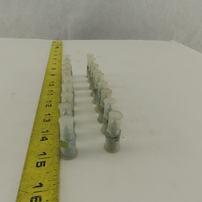 1/8-28 (-2) Male x 5/16-24 Flared Male Hydraulic Adapter Lot Of 18