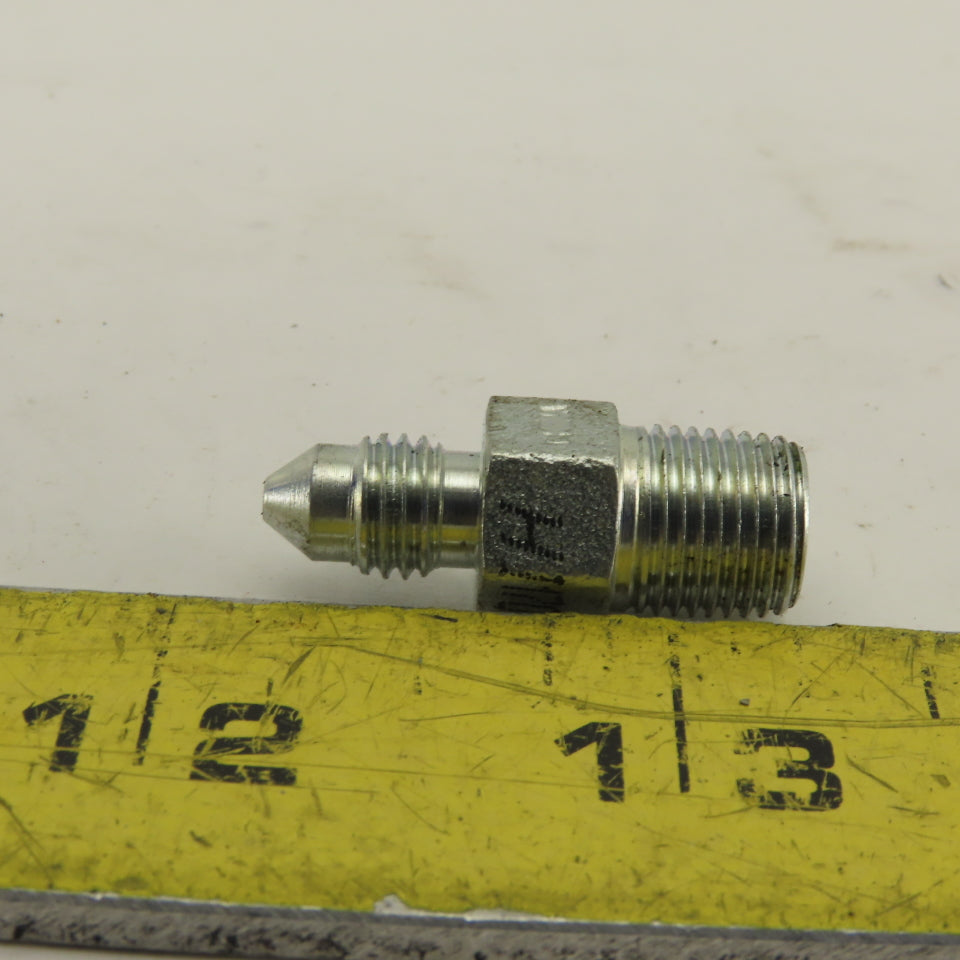 1/8-28 (-2) Male x 5/16-24 Flared Male Hydraulic Adapter Lot Of 18