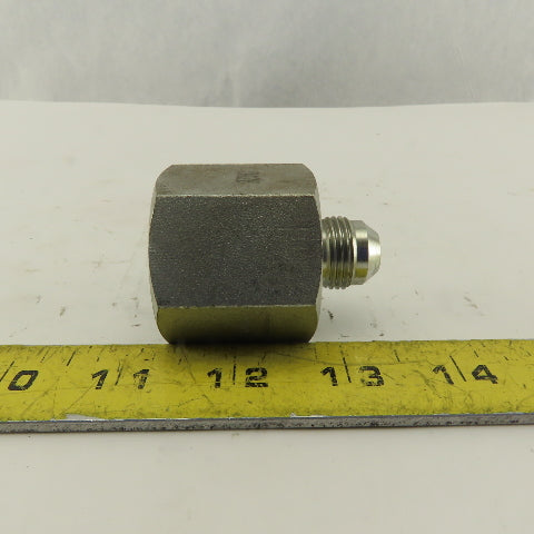 1" NPT Female x 3/4-16 (-8) JIC Flare Male Adapter Fitting