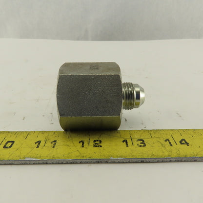 1" NPT Female x 3/4-16 (-8) JIC Flare Male Adapter Fitting