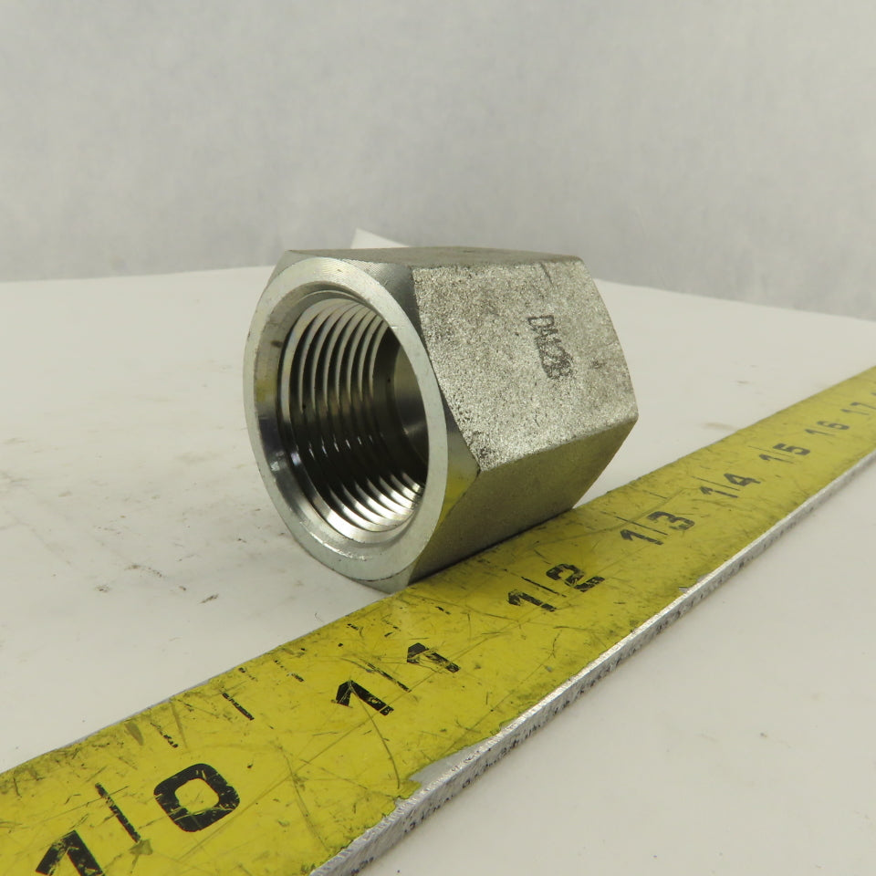 1" NPT Female x 3/4-16 (-8) JIC Flare Male Adapter Fitting