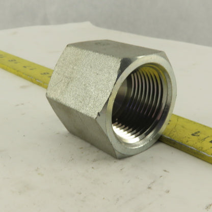 1" NPT Female x 3/4-16 (-8) JIC Flare Male Adapter Fitting
