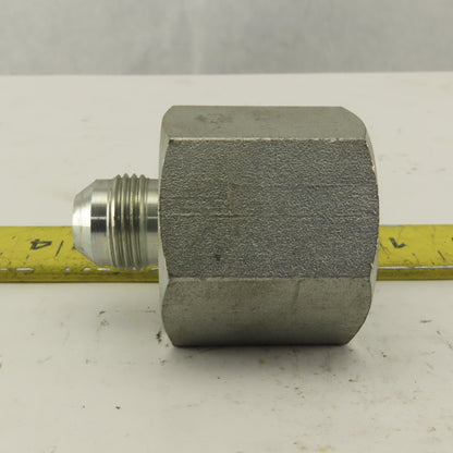 1" NPT Female x 3/4-16 (-8) JIC Flare Male Adapter Fitting