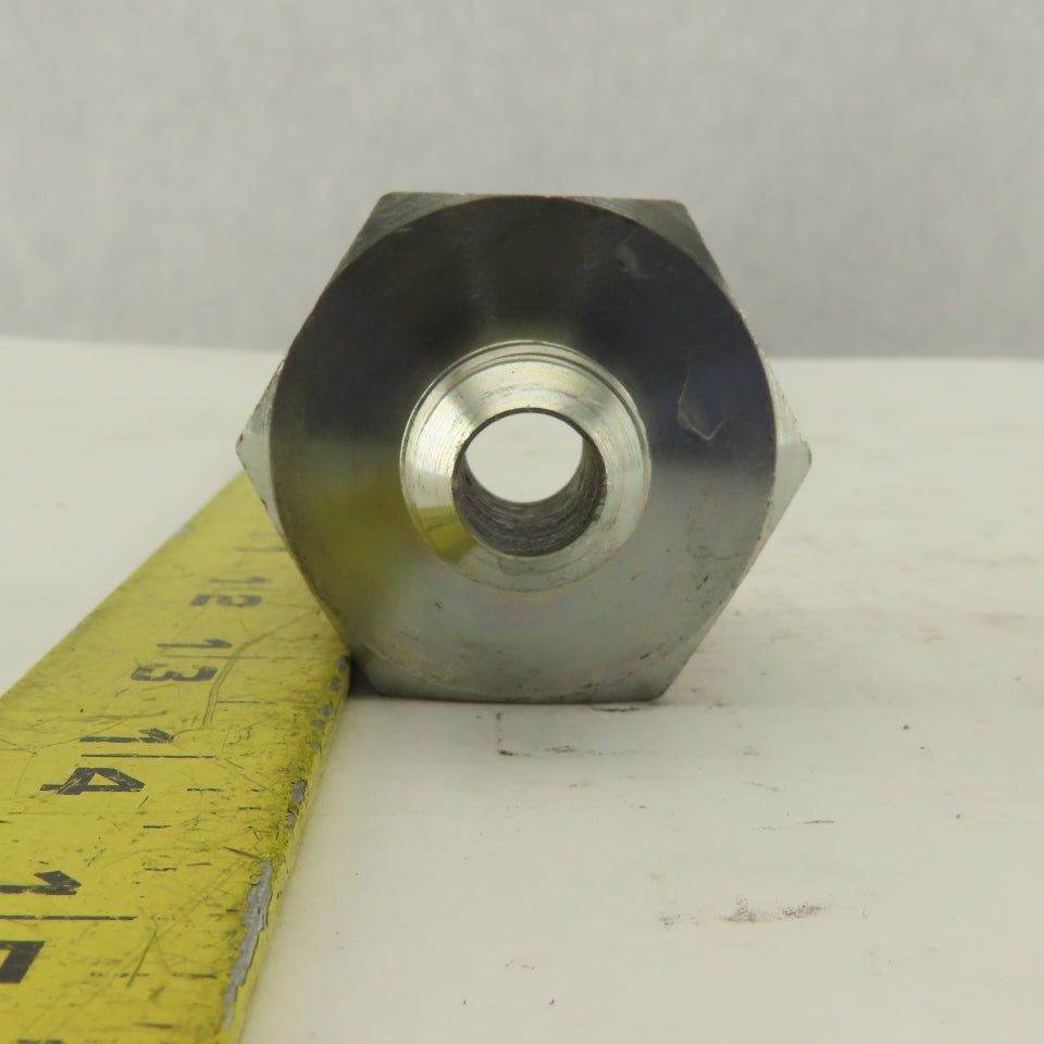 1" NPT Female x 3/4-16 (-8) JIC Flare Male Adapter Fitting