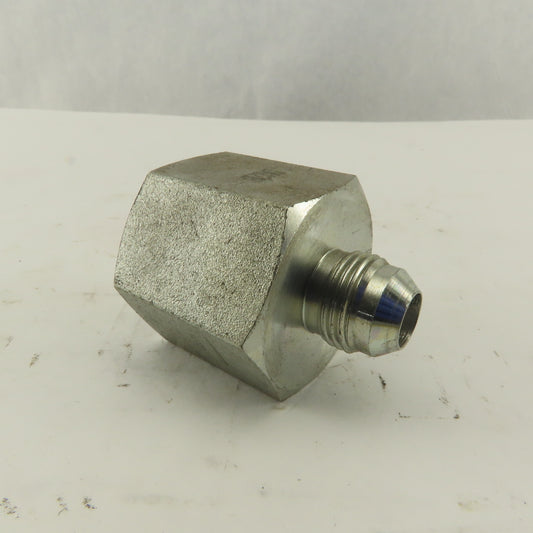 1" NPT Female x 3/4-16 (-8) JIC Flare Male Adapter Fitting