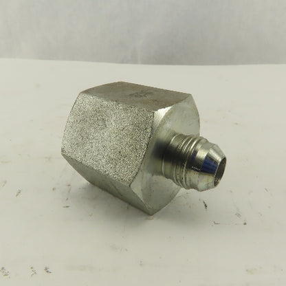 1" NPT Female x 3/4-16 (-8) JIC Flare Male Adapter Fitting