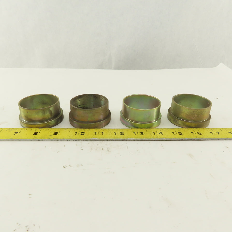 32TS 2" Hydraulic Tube Sleeve 37° JIC Flare Lot Of 4