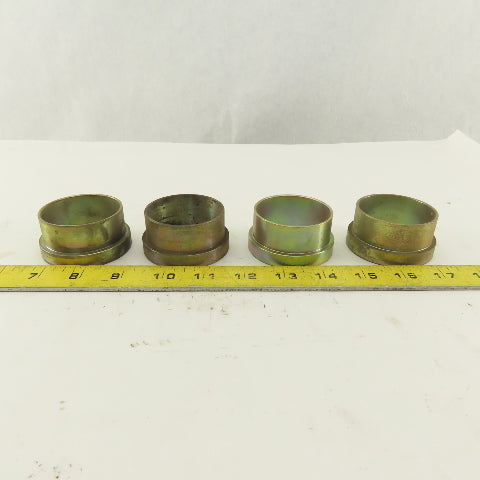 32TS 2" Hydraulic Tube Sleeve 37° JIC Flare Lot Of 4