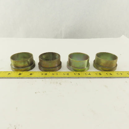 32TS 2" Hydraulic Tube Sleeve 37° JIC Flare Lot Of 4
