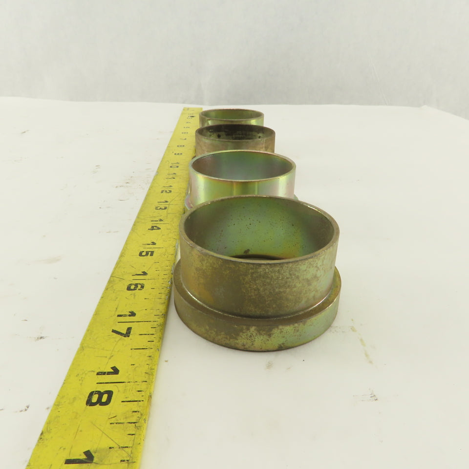 32TS 2" Hydraulic Tube Sleeve 37° JIC Flare Lot Of 4
