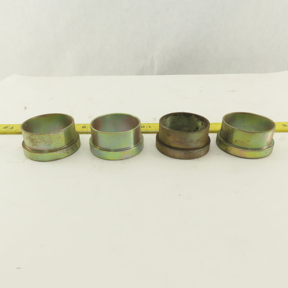 32TS 2" Hydraulic Tube Sleeve 37° JIC Flare Lot Of 4