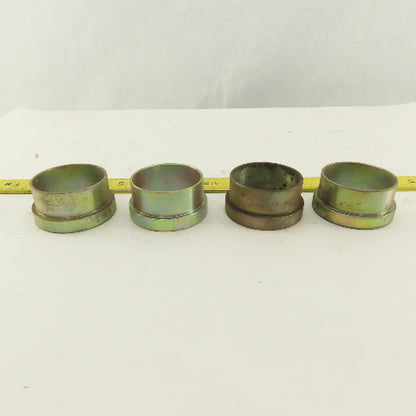 32TS 2" Hydraulic Tube Sleeve 37° JIC Flare Lot Of 4