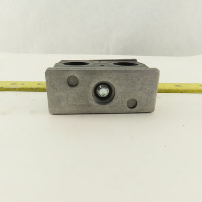 Hydac HRZ 3 A 19-19PP UNC 3/4" Twin Tube Clamp Lot Of 3