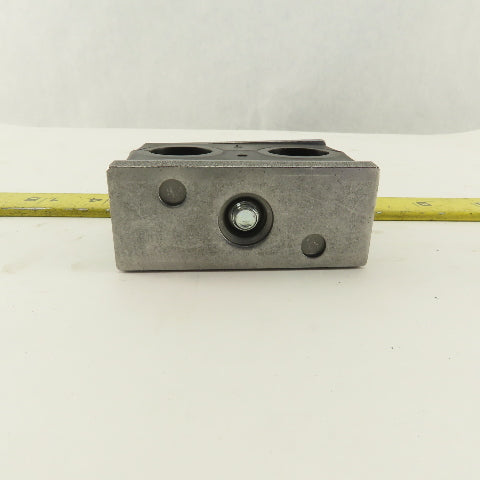 Hydac HRZ 3 A 19-19PP UNC 3/4" Twin Tube Clamp Lot Of 3