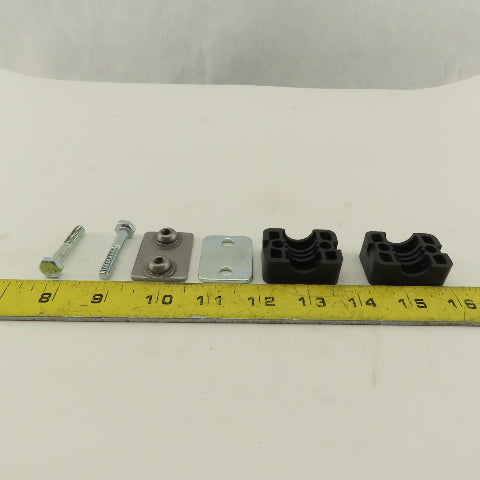 Hydac HRL 2 A 16 PP UNC 16mm 5/8" Standard Duty Tube Clamp