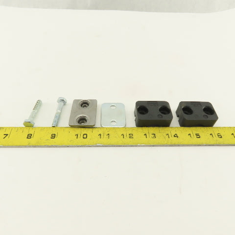 Hydac HRL 2 A 16 PP UNC 16mm 5/8" Standard Duty Tube Clamp