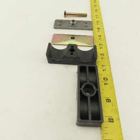 Bailey 265-056 3/4" Standard Duty Twin Tube Clamp Lot Of 3