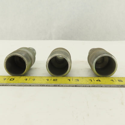 Dixon STC-0510 1" NPT x 3/4" Hose Barb King Combination Nipple Lot Of 3