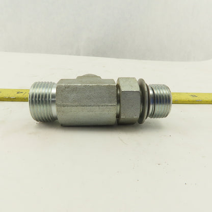 7/8-14 (-10) O-Ring Boss x 5/8 (-10) x 5/8 (-10) Male Tee Hydraulic  Lot Of 2