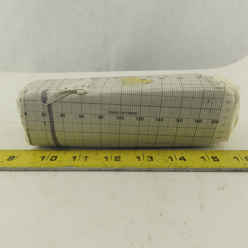 Honeywell 100 11 Tattle/Track Chart Reserve Feature Chart Paper Roll Lot of 5