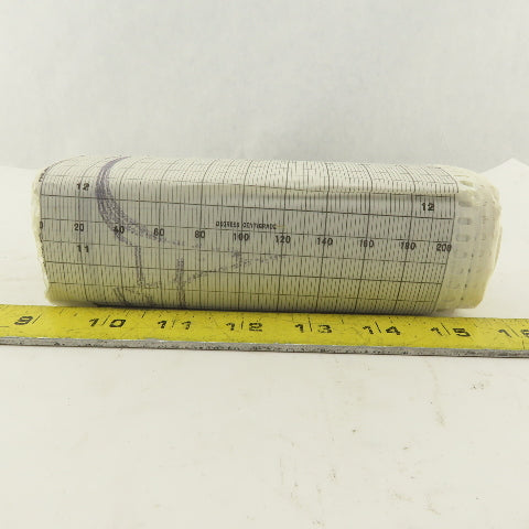 Honeywell 100 11 Tattle/Track Chart Reserve Feature Chart Paper Roll Lot of 5