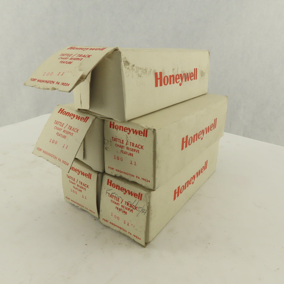 Honeywell 100 11 Tattle/Track Chart Reserve Feature Chart Paper Roll Lot of 5