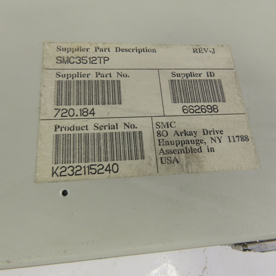 SMC SMC3512TP Elite 10 Base 12 Port Concentrator Hub