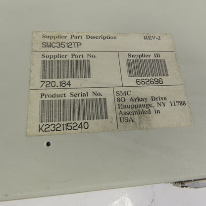 SMC SMC3512TP Elite 10 Base 12 Port Concentrator Hub