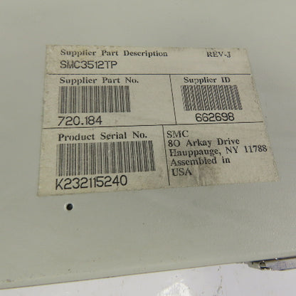 SMC SMC3512TP Elite 10 Base 12 Port Concentrator Hub