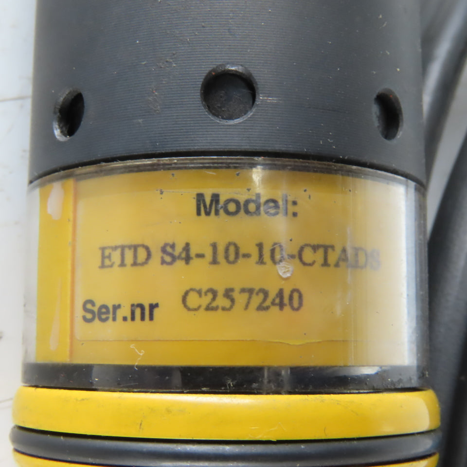 Atlas Copco ETD S4-10-10CTADA 3/8" Drive Tensor Straight Inline Nutrunner