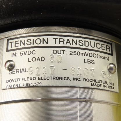 Dover Model C Series 50 Lb Tension Transducer Pillow Block