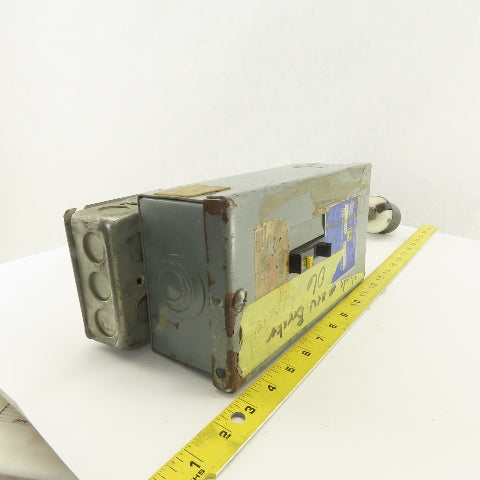 Square D QP2-4L70S 30A Single Breaker Machine Control Load Center W/ 30A Pigtail