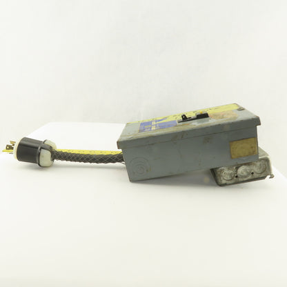 Square D QP2-4L70S 30A Single Breaker Machine Control Load Center W/ 30A Pigtail