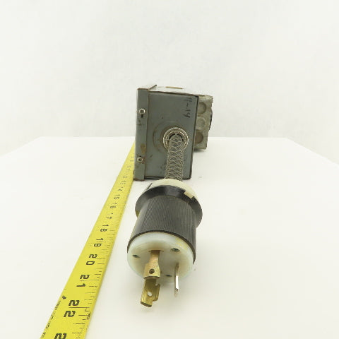 Square D QP2-4L70S 30A Single Breaker Machine Control Load Center W/ 30A Pigtail