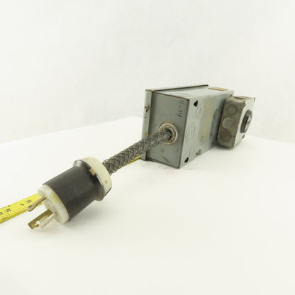 Square D QP2-4L70S 30A Single Breaker Machine Control Load Center W/ 30A Pigtail