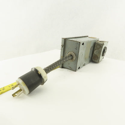 Square D QP2-4L70S 30A Single Breaker Machine Control Load Center W/ 30A Pigtail