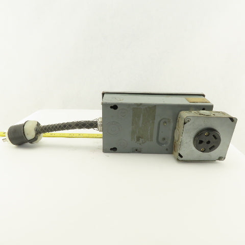 Square D QP2-4L70S 30A Single Breaker Machine Control Load Center W/ 30A Pigtail