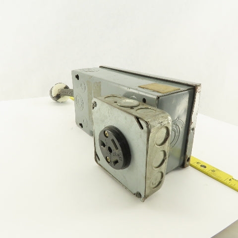 Square D QP2-4L70S 30A Single Breaker Machine Control Load Center W/ 30A Pigtail