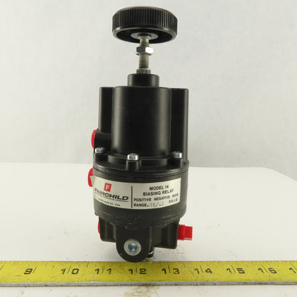 Fairchild Model I4 Biasing Relay Positive Negative Bias Range -15 to +2 PSIG