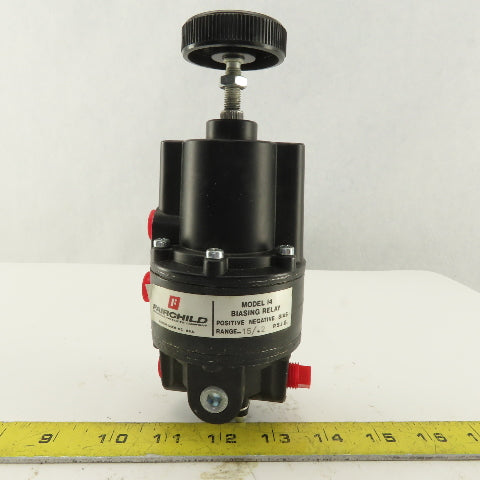 Fairchild Model I4 Biasing Relay Positive Negative Bias Range -15 to +2 PSIG