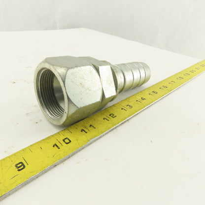 Gates 1-5/8-12 (-20) Female Swivel Flare Seat x 1-1/4" Hose Barb Fitting